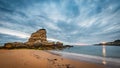 Camello Beach in Santander, Cantabria, Spain Royalty Free Stock Photo